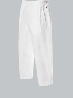 3/4 Freizeithose aus Baumwolle Weiss