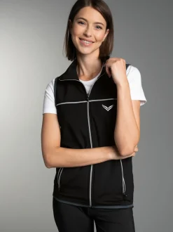 Atmungsaktive Sport-Weste Schwarz