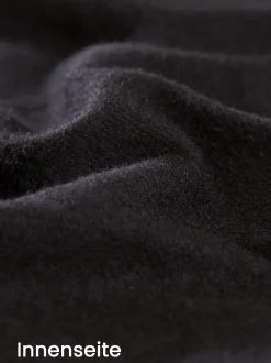 Aufknöpfbare Trainingshose Schwarz