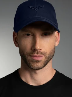 Baseballmütze mit Schwinge Navy