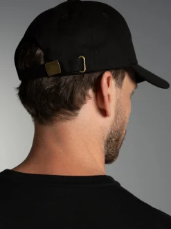 Baseballmütze mit Schwinge Schwarz