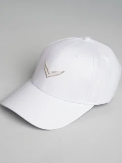Baseballmütze mit Schwinge Weiss