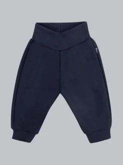 Bequeme Jogginghose mit Bündchen Navy