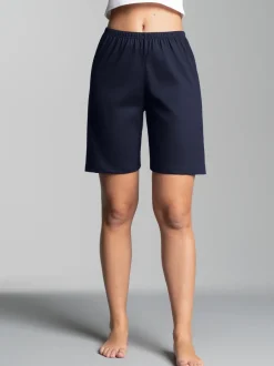 Bermuda aus 100% Baumwolle Navy
