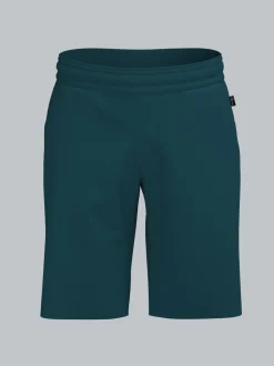 Bermuda aus Single-Jersey Saphir