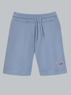 Bermuda mit praktischem Kordelzug Pearl-blue