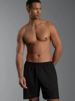 Boxershorts aus Biobaumwolle Schwarz