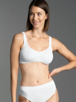 Bustier aus Polyamid/Elastan Weiss