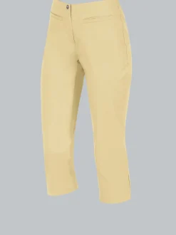 Caprihose mit Gummizug Schlamm