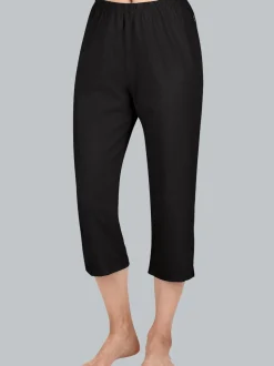Caprihose Schwarz