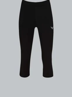 Capri-Leggings Schwarz