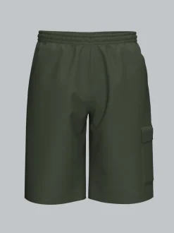 Cargo-Bermuda aus 100% Baumwolle Khaki