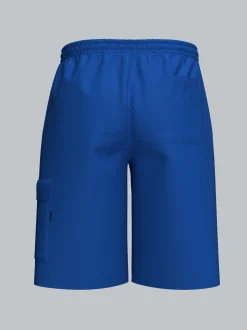 Cargo-Bermuda aus 100% Baumwolle Royal