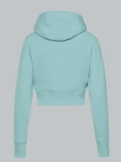 Cropped Kapuzenjacke Gletscher