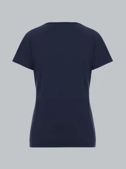 Damen T Shirt aus Biobaumwolle Navy
