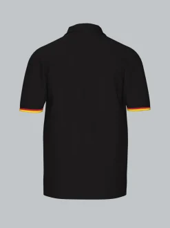 Deutschland Poloshirt Schwarz