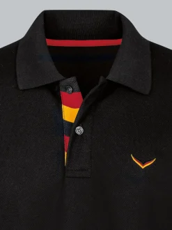 Deutschland Poloshirt Schwarz