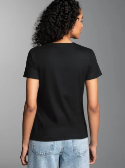 Essential Tee Slimline Schwarz