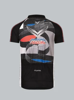 Fahrradjacke aus atmungsaktivem Material Schwarz