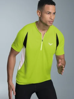 Fahrradtrikot mit praktischer Rückentasche Lemon