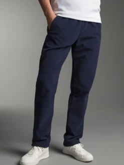 Fleece Freizeithose Navy