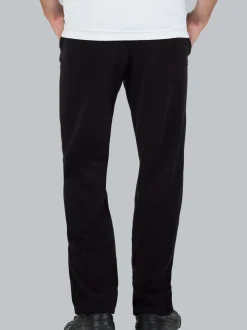 Fleece Freizeithose Schwarz