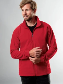 Fleecejacke Kirsch