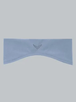 Fleecestirnband Pearl-blue