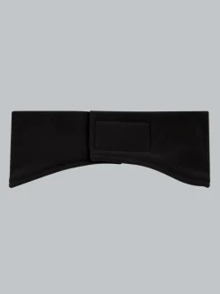 Fleecestirnband Schwarz