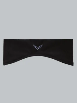 Fleecestirnband Schwarz