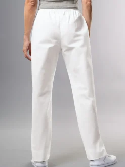 Freizeithose aus 100% Baumwolle Weiss