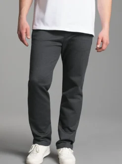 Freizeithose aus Sweat-Qualität Anthrazit-melange