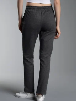 Freizeithose aus Sweat-Qualität Anthrazit-melange