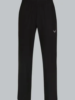 Freizeithose mit elastischer Kordel Schwarz