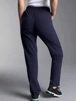 Freizeithose mit elastischer Kordel Navy