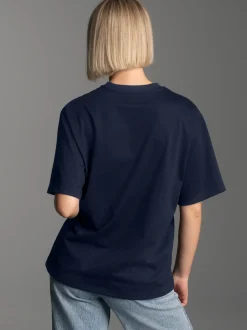 Heavy Oversized T-Shirt Navy