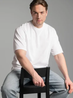 Heavy Oversized T-Shirt Weiss