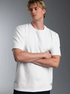 Heavy T Shirt 100% Baumwolle Weiss
