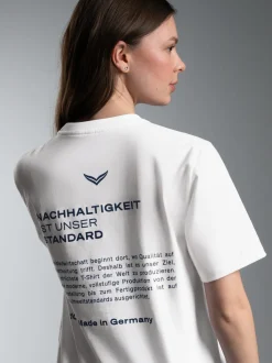 Heavy T Shirt 100% Baumwolle Weiss