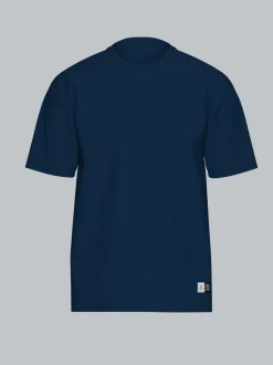 Heavy T Shirt 100% Baumwolle Night-blue