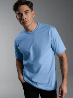 Heavy T-Shirt aus 100% recycelter Baumwolle Horizont