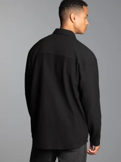 Hemdjacke/Overshirt Schwarz