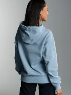 Hoodie aus SweatqualitätPearl-blue