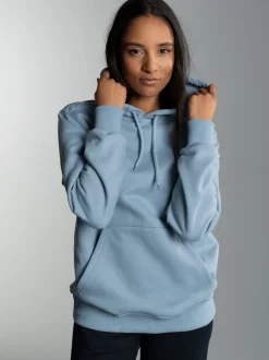 Hoodie aus SweatqualitätPearl-blue