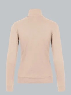 Jacke veredelt mit Kristallsteinen Sand-melange