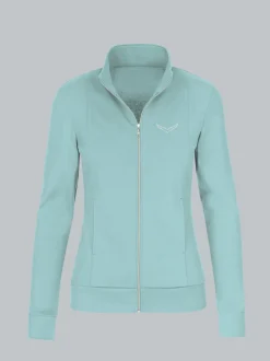 Jacke veredelt mit Kristallsteinen Gletscher