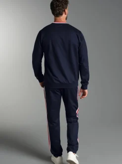 Jogginganzug aus bequemer Sweat-Qualität Navy