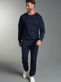 Jogginganzug aus bequemer Sweat-Qualität Navy