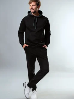 Jogginganzug aus Biobaumwolle Schwarz