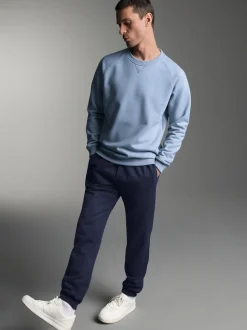 Jogginganzug in weicher Sweat-Qualität Pearl-blue